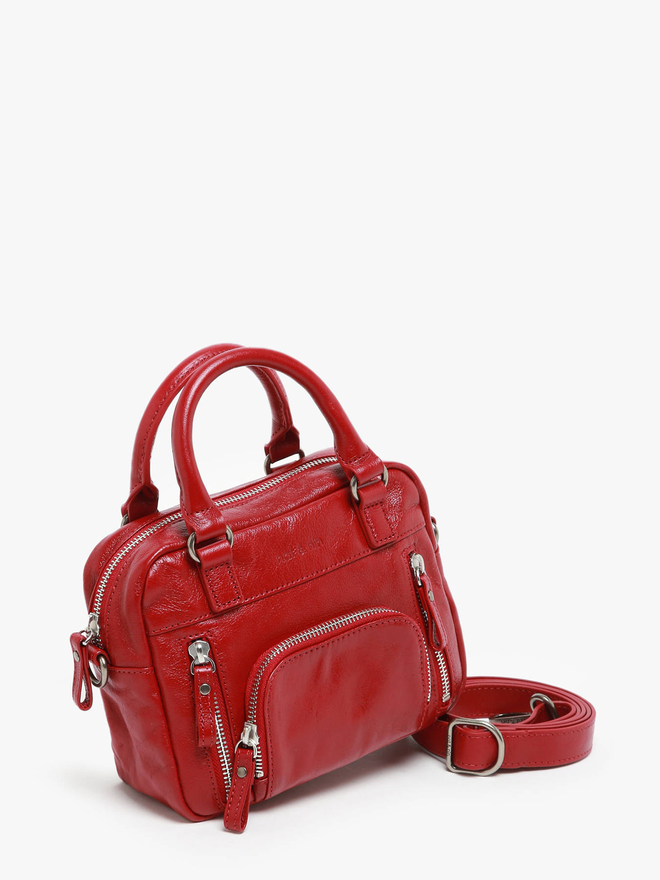 Sac bandoulire Micro Macy cuir NAT ET NIN