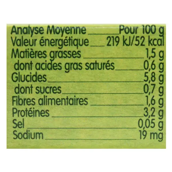Blédina Les Récoltes Bio Brocolis Pommes de terre Veau Lot de 2 x 200g