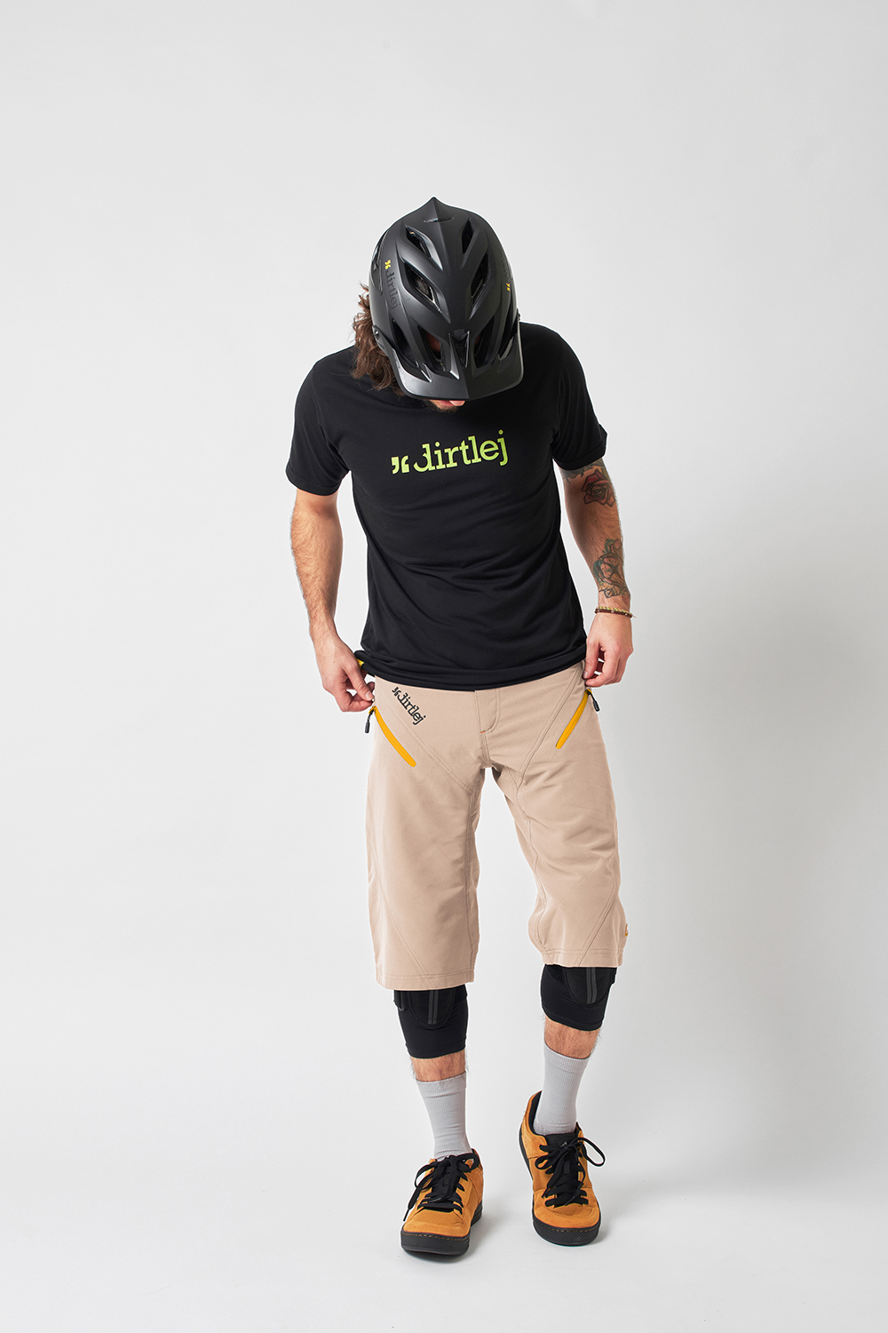 Dirtlej Trailscout Sommer MTB Shorts Beige
