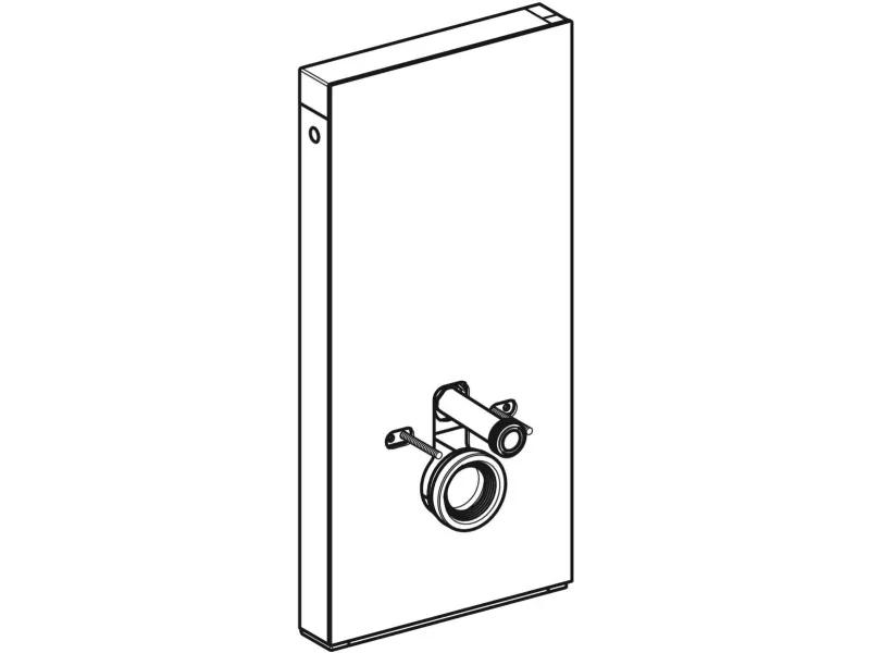 Geberit 131.021.SI.5, Hvid, 480 mm, 106 mm, 1010 mm