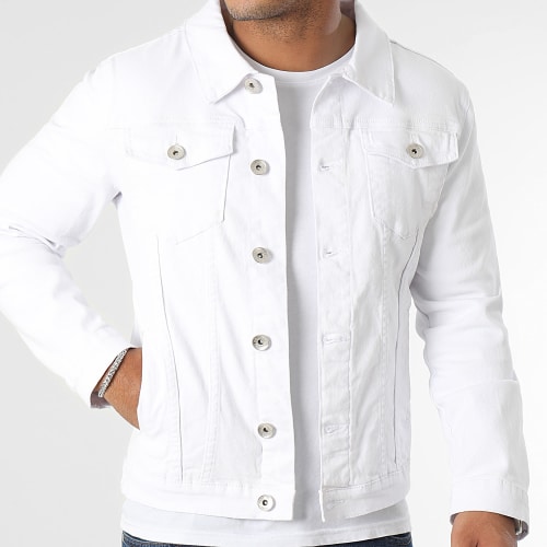 Veste Jean Super Slim Fit 0051 Denim Blanc