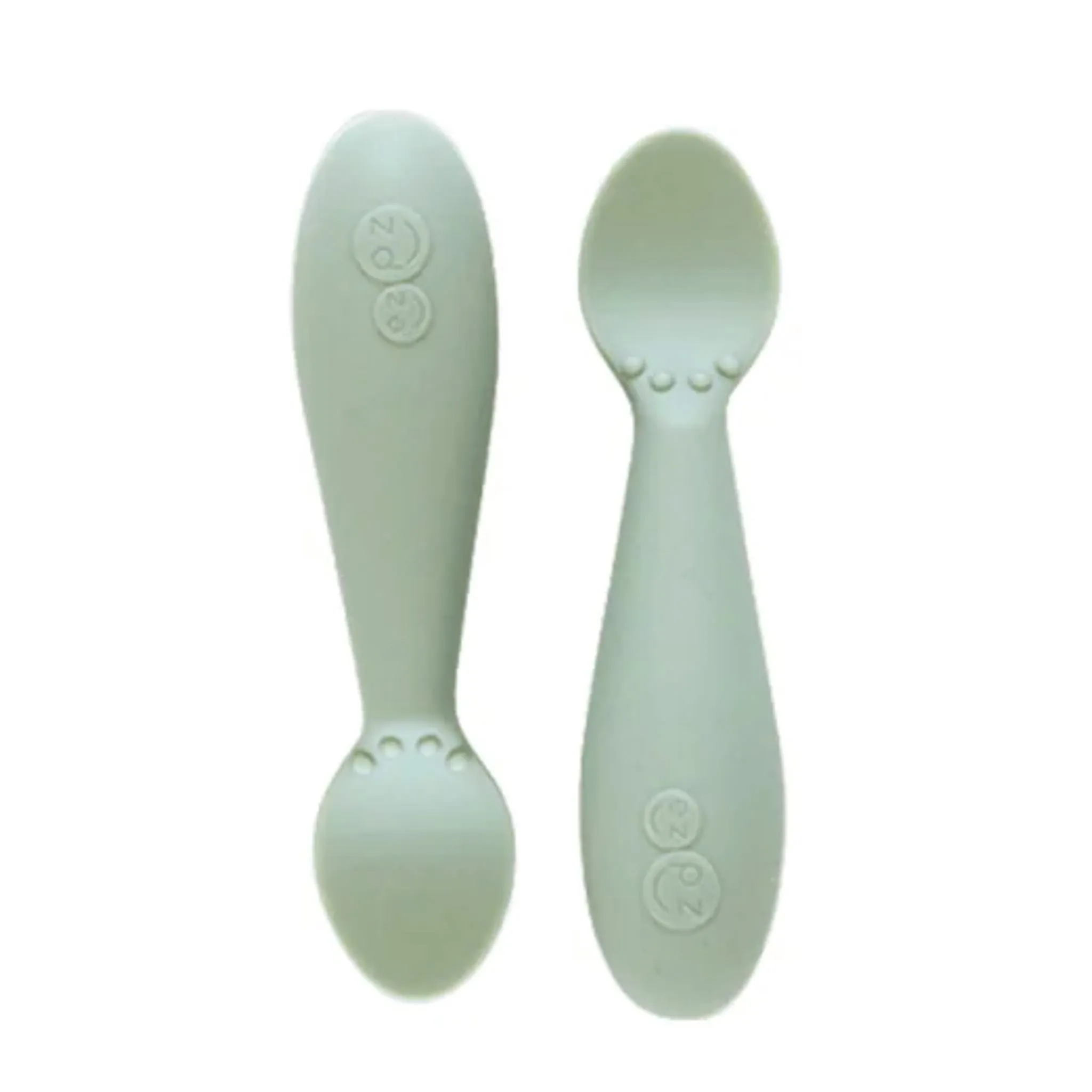 EZ PZ Fun Cuillères Tiny Spoon Paquet de 2 - Sauge