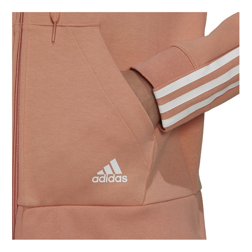 Adidas Performance ESSENTIALS LOOSE-CUT 3-STRIPES FULL-ZIP - Sweat Femme amblus