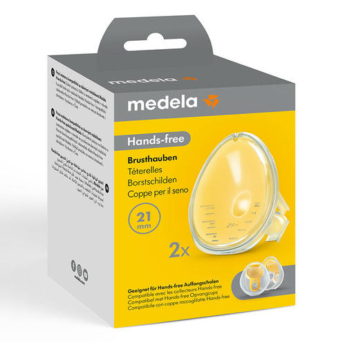 Téterelles Freestyle Hands Free Taille S 21 mm Lot de 2 - MEDELA