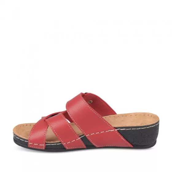 Mules ROUGE NEOSOFT RELAX