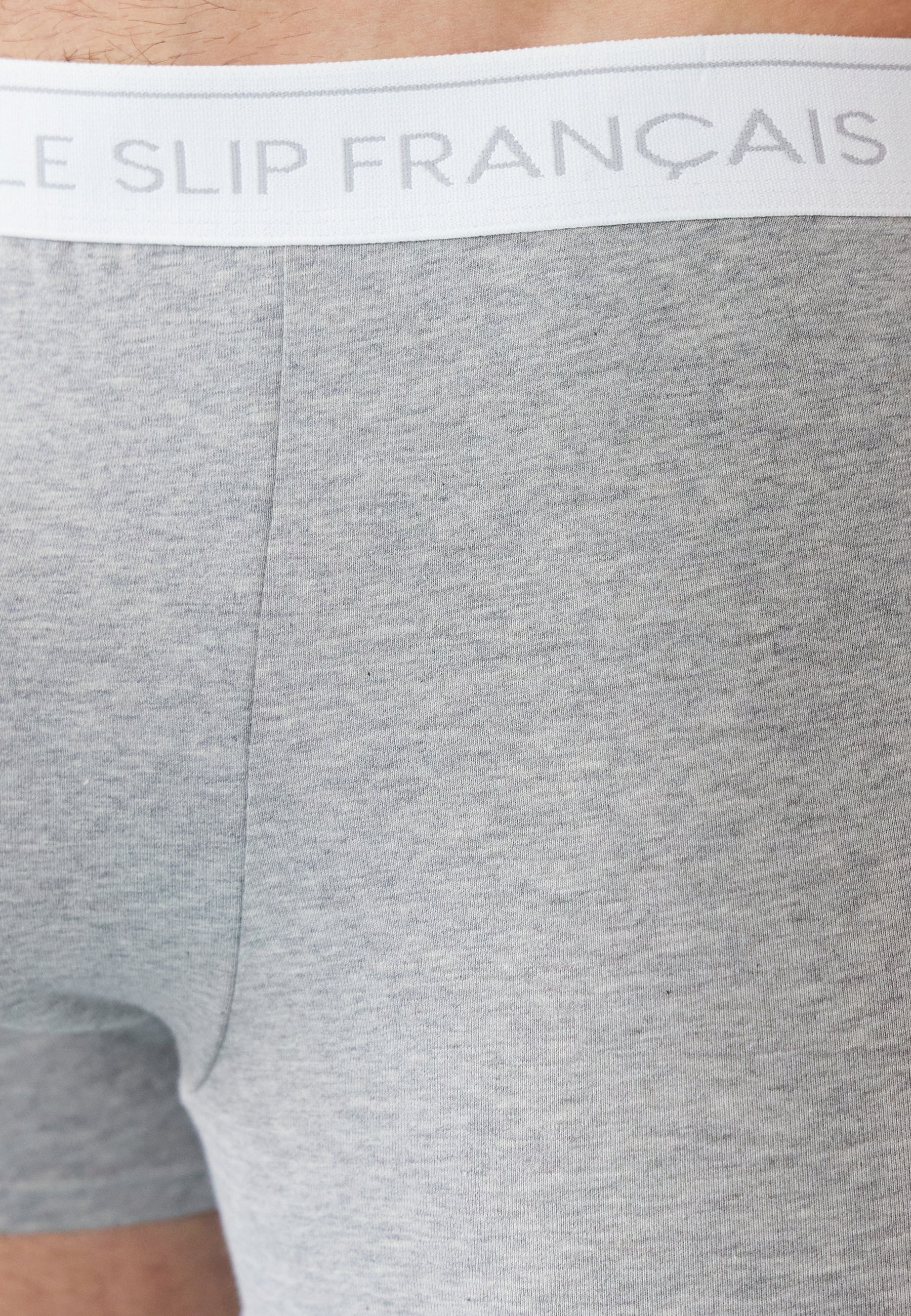 Duo de boxers en coton-Pack Duo Boxer Redoutable Noir et Gris