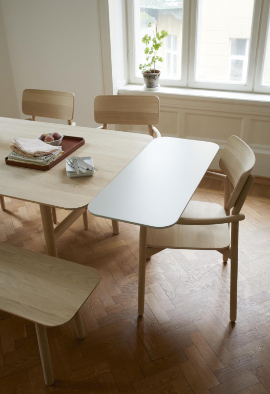 Fritz Hansen Hven eettafel 190x94 No treatment