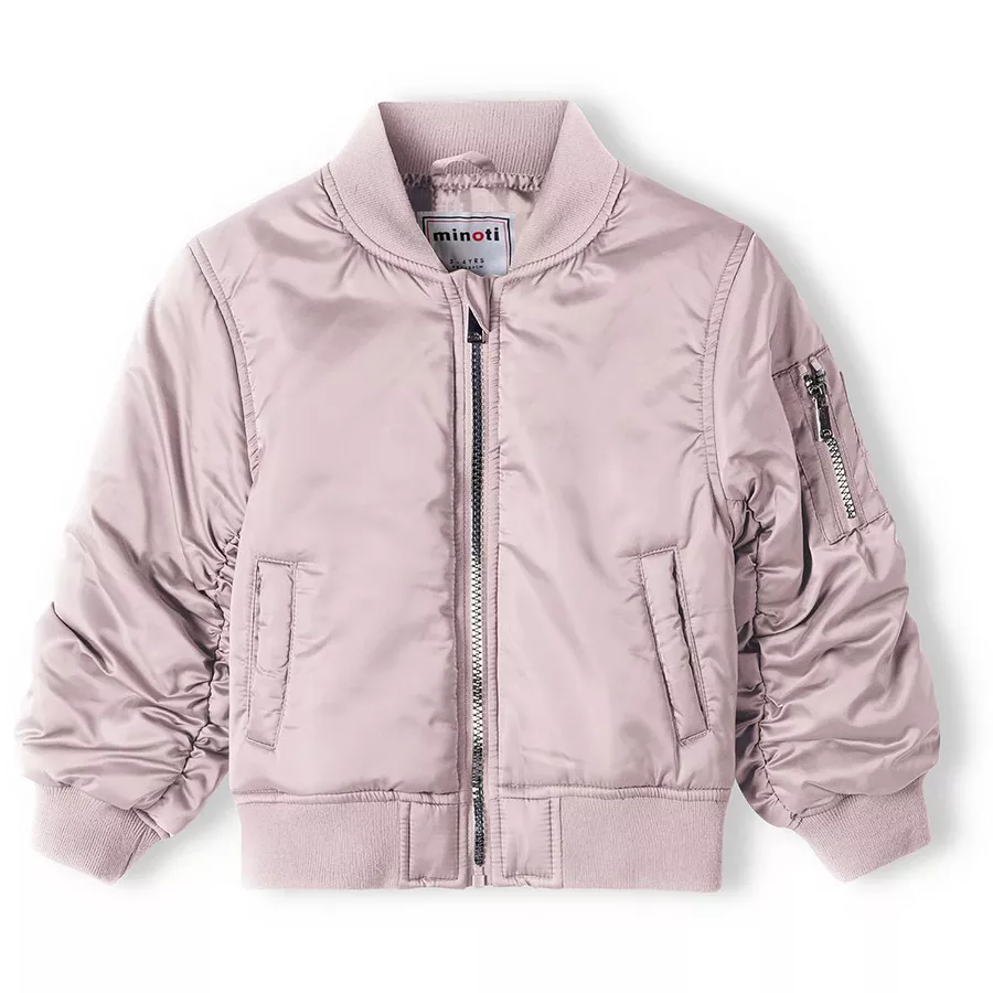 MINOTI Bomberjacke im Satinlook Rosa