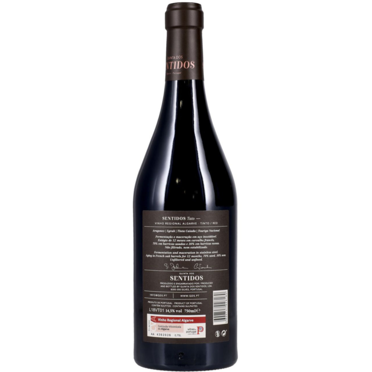 Algarve CVA Tato Quinta dos Sentidos -75cl