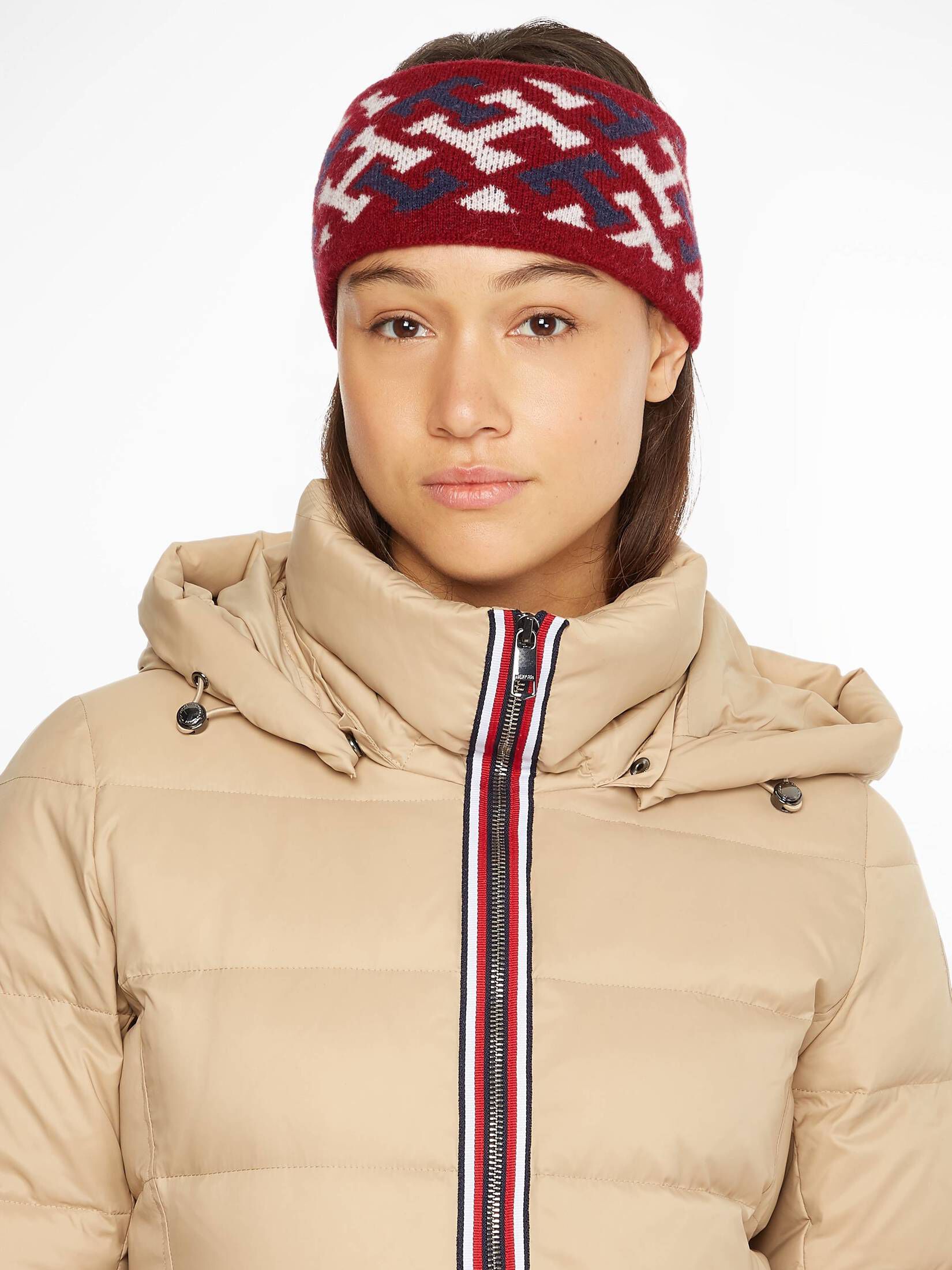 Tommy Hilfiger| Damen Stirnband ICONIC MONOGRAM HEADBAND