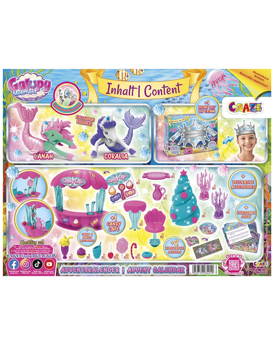 Adventskalender GALUPY MERMAID