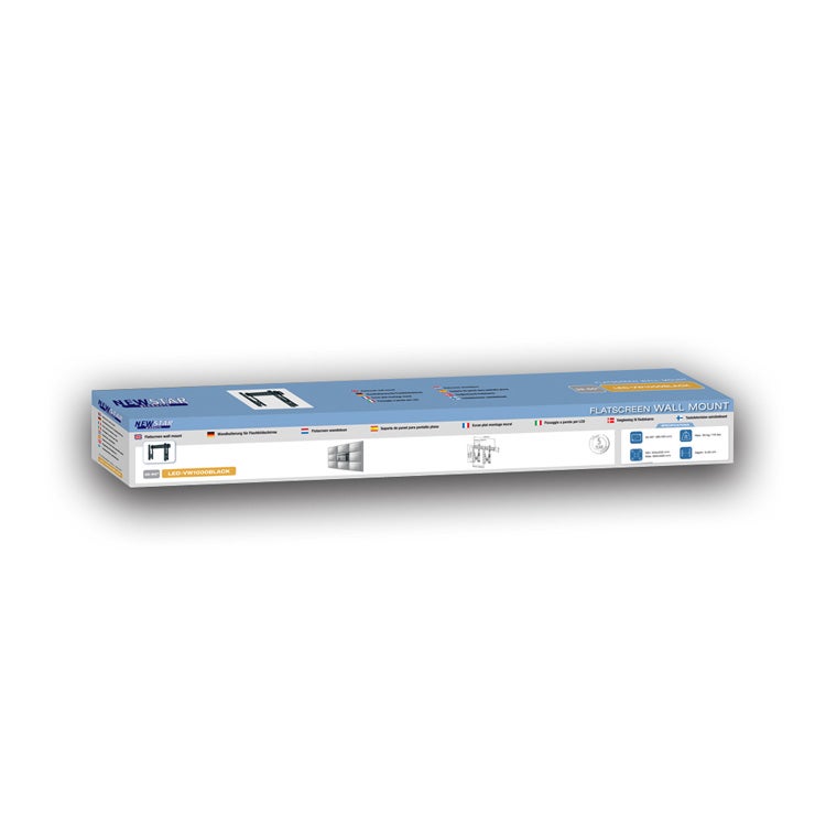 Neomounts LED-VW1000BLACK wandsteun voor flatscreen