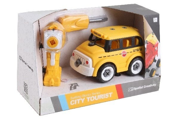 Contruck - R/C DIY with sound - School Bus (520563)