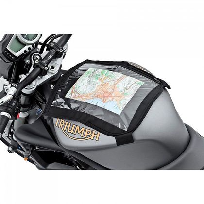 Sacoche réservoir Q Bag Tank Bag 07 magnet (25 à 35 litres) Universel - Noir / Gris