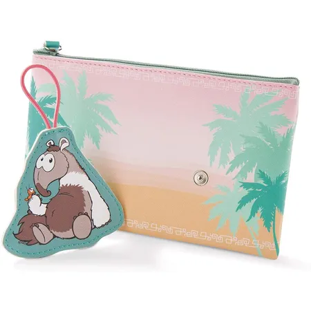 NICI Mäppchen Wild Friends mit Clip-Motiv Ameisenbär Anita