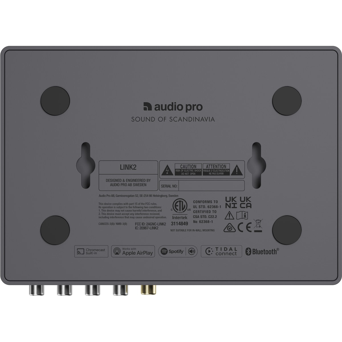Audio Pro Link 2 multiroom spiller