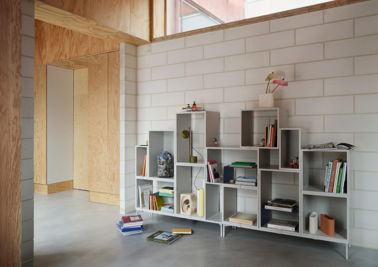 Muuto Post tafellamp bruin/groen