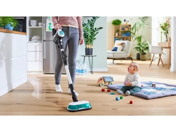 Bosch BCS71HYG4, Stick vakuum, Poseløs, Sort, Hvid, 0,3 L, Tør&våd, HEPA