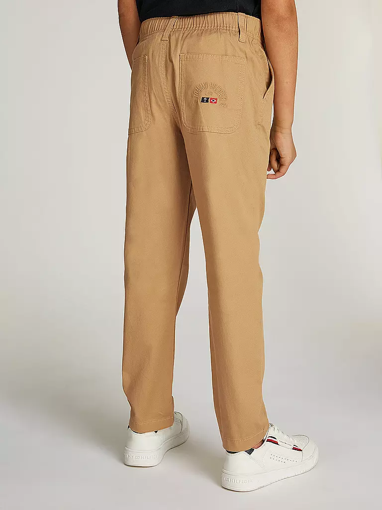 TOMMY HILFIGER Jungen Hose beige