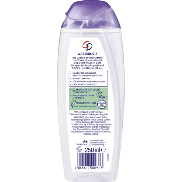 Feuchtigkeitsdusche Wasserlilie