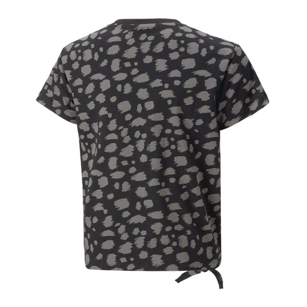 Puma T-shirt Noir Fille Puma Animl