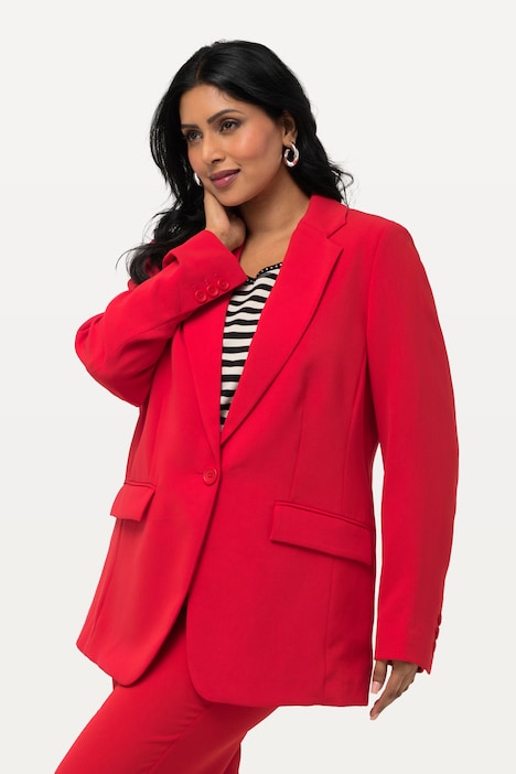 Blazer, Reverskragen, Klappentaschen, Knopfverschluss