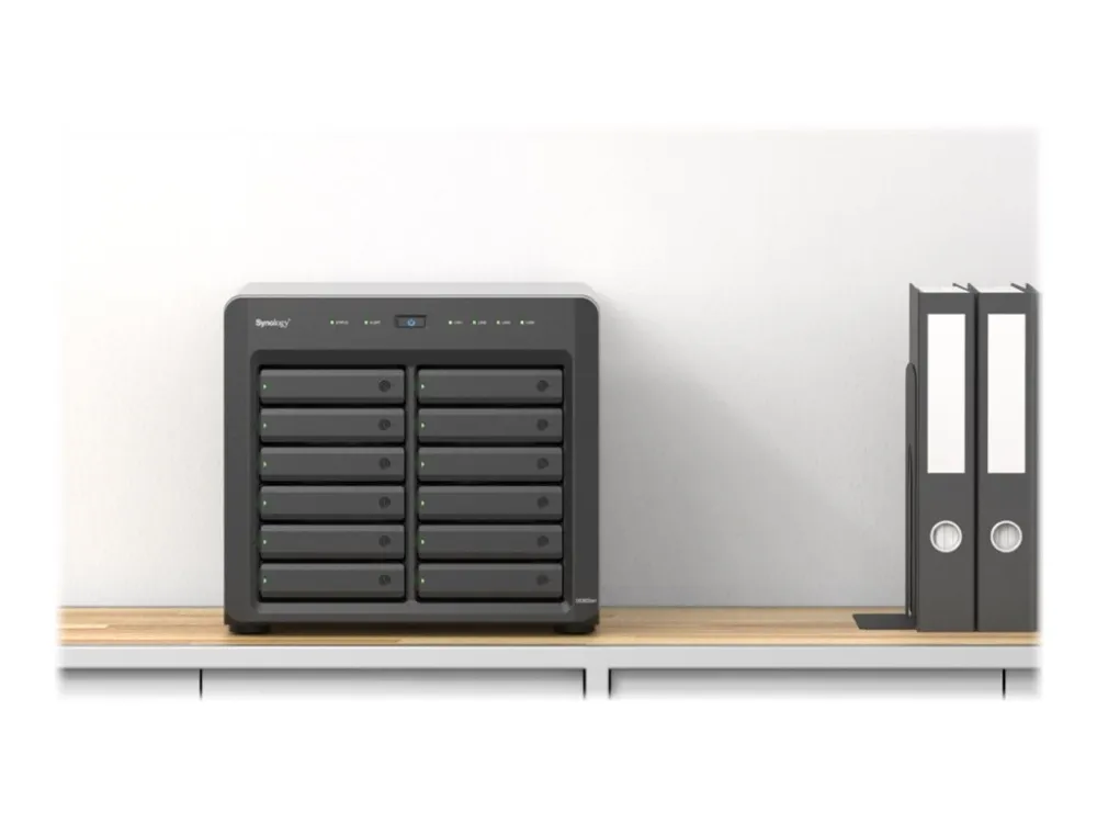 Synology Disk Station DS3622XS  - NAS-server - 12 bays - SATA 6Gb/s - RAID 0, 1, 5, 6, 10, JBOD, RAID F1 - RAM 16 GB - Gigabit Ethernet / 10 Gigabit Ethernet - iSCSI support