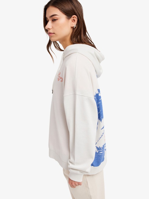 Lineup Oversized Sweat à capuche oversize Blanc Femme