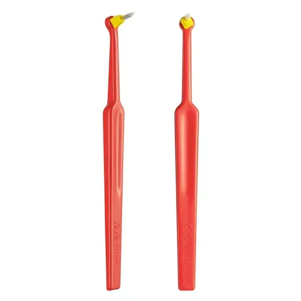 Escova de dentes macia TePe Interspace + 12 cabeças de escova