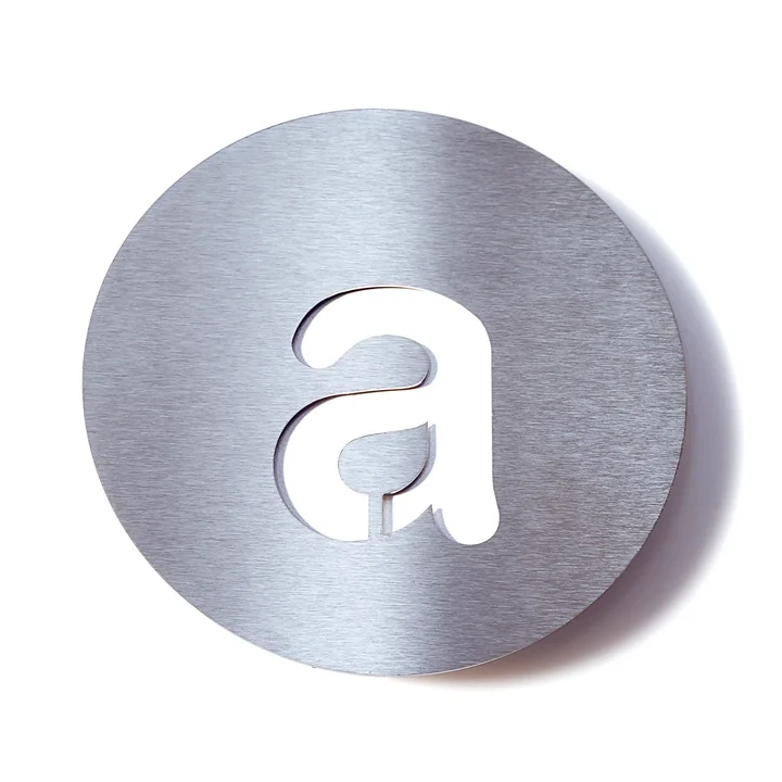 Radius Design - Hausnummer a, weiss
