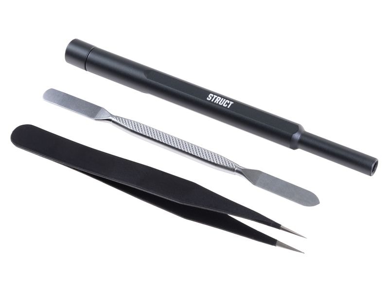 STRUCT Werkzeugset Präzisionsschraubendreher 46-teilig Magnetischer Bitsatz für Arbeiten an Smartphone, Laptop, Kamera und mehr