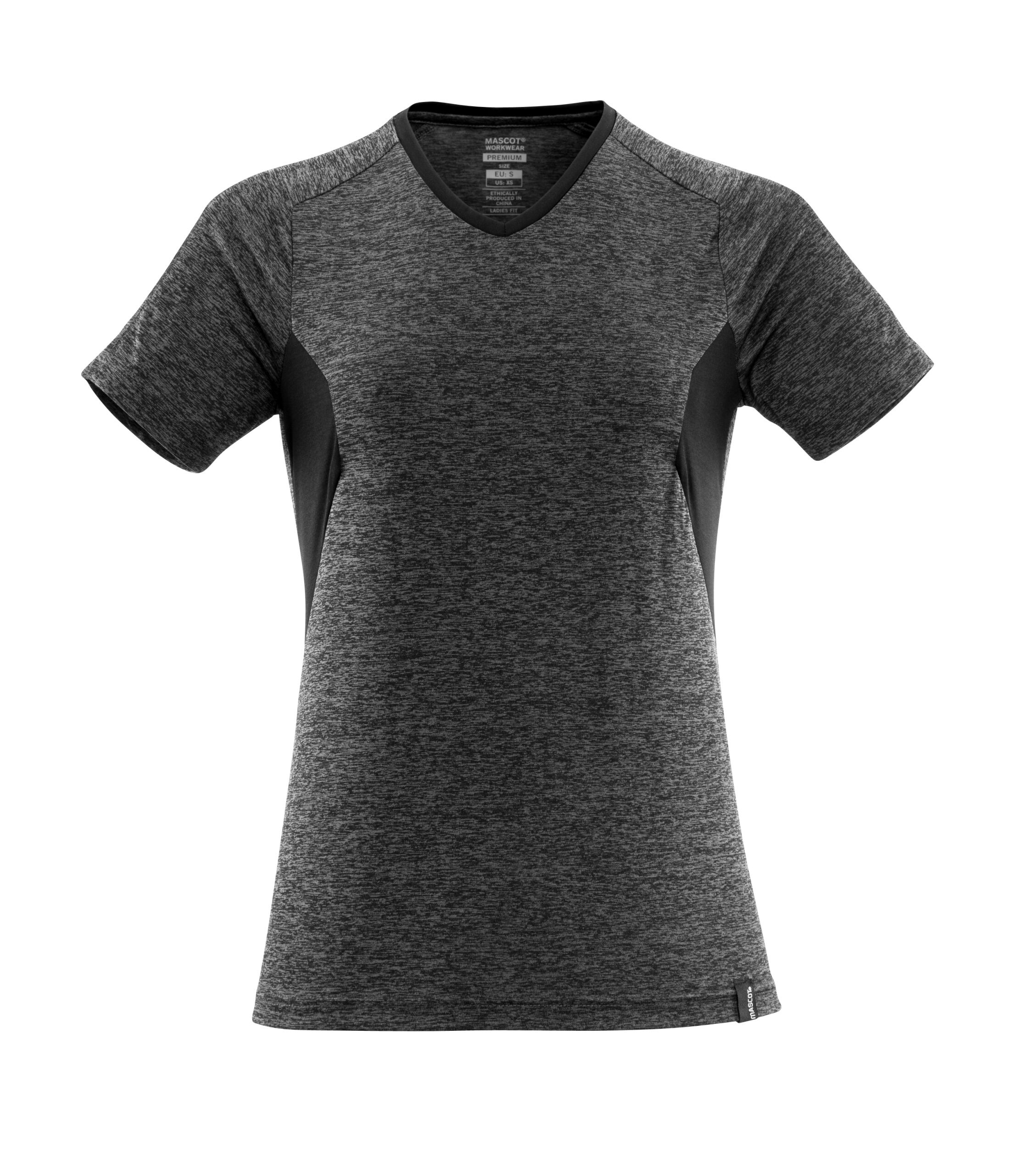 Mascot Accelerate Dames COOLMAX® - T-shirt - Antraciet/Zwart - L