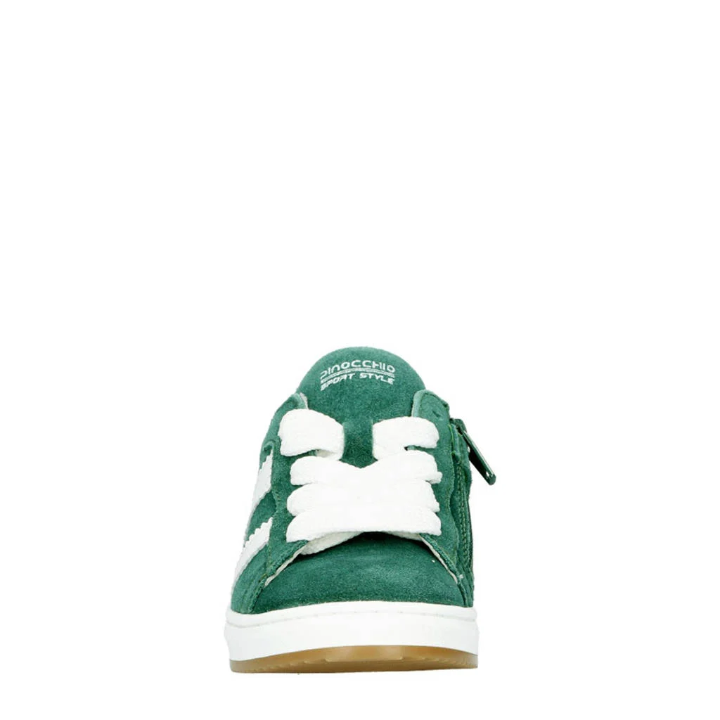 Pinocchio suède sneakers groen