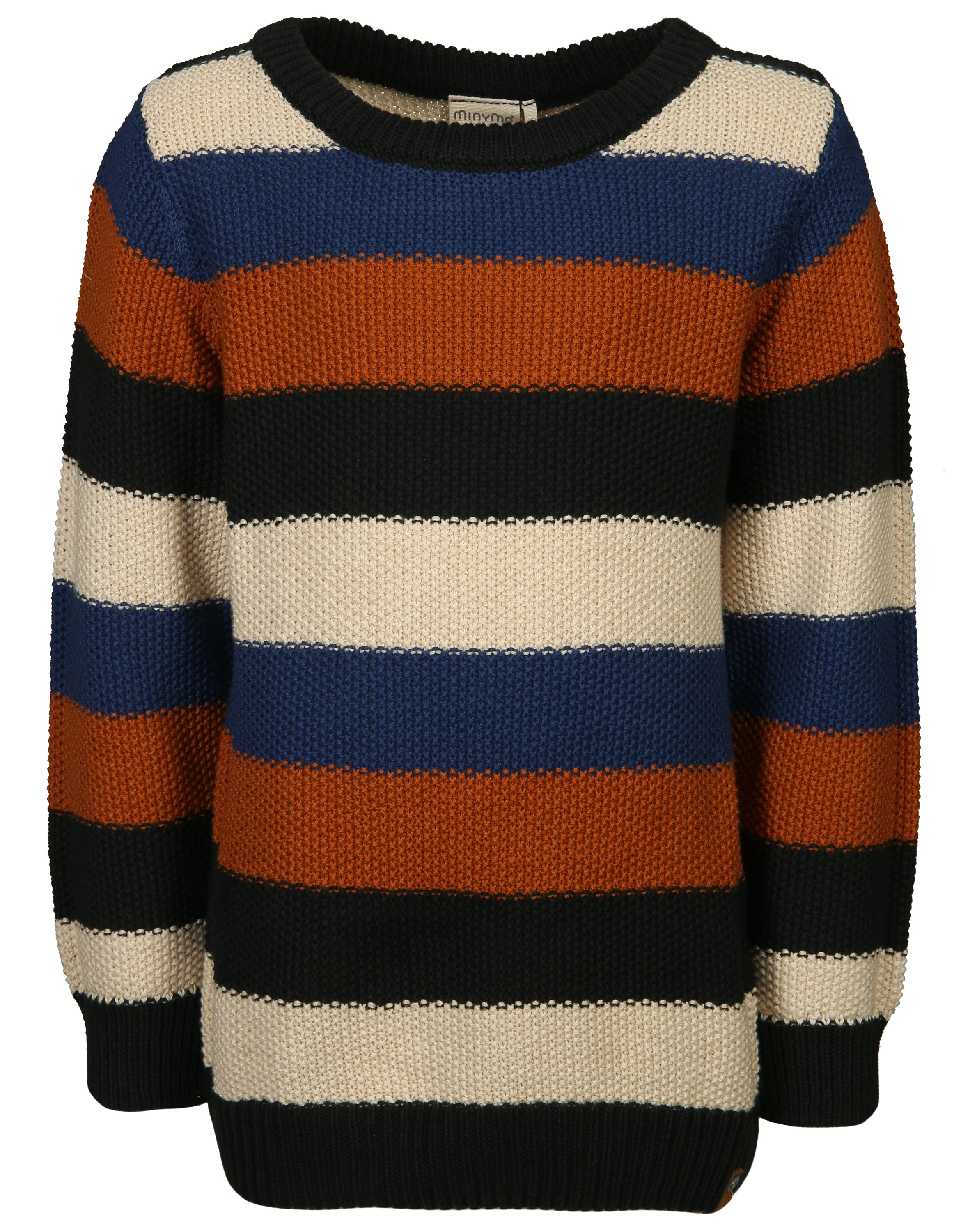 Strick-Pullover MULTI BOY in jet black