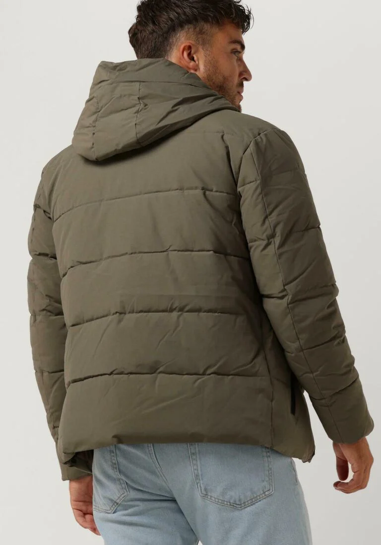 WOODBIRD olijf woodbird gewatteerde jas joseph climb jacket