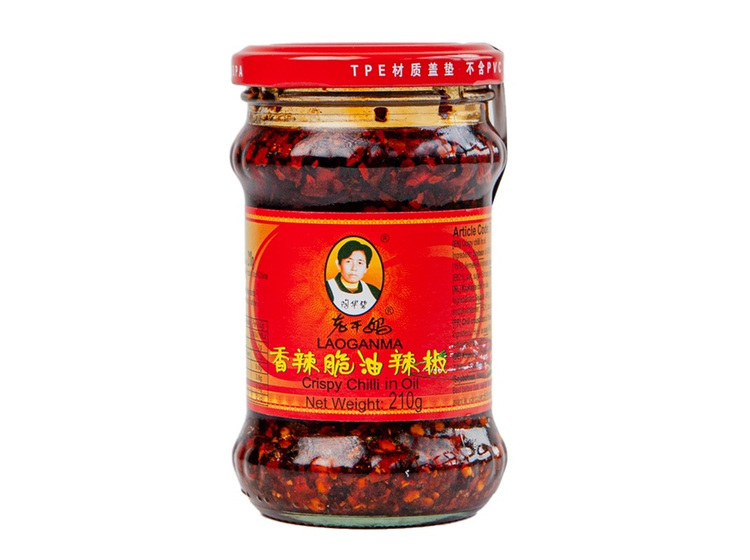 CHILLI CROCANTE LAOGANMA EM OLÉO 210G