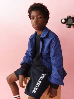Shorts de moletom Hilfiger Monotype