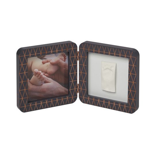 My Baby Touch cadre 2 volets   Blanc        de               Baby Art