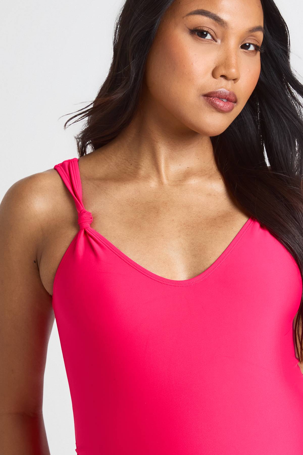 boohoo Maillot De Bain De Maternité Avec Détail Noué