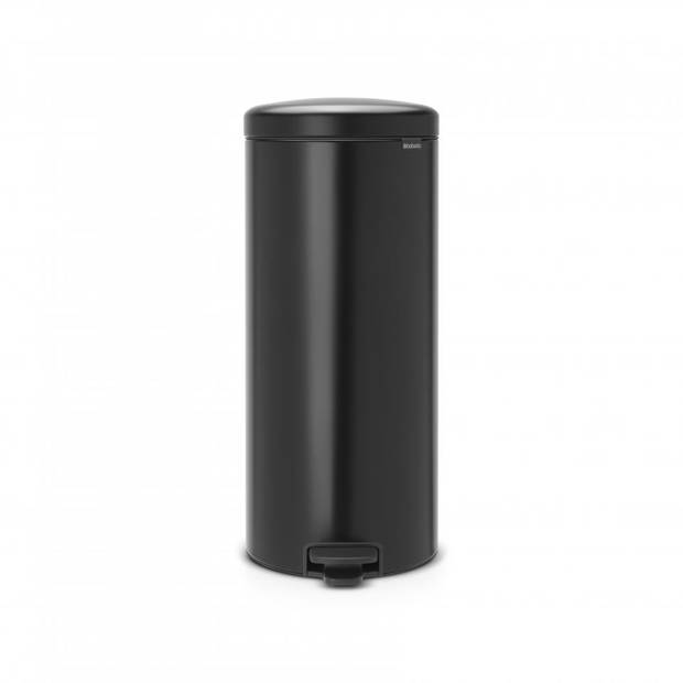 Brabantia newIcon pedaalemmer 30 liter met kunststof binnenemmer - Matt Black