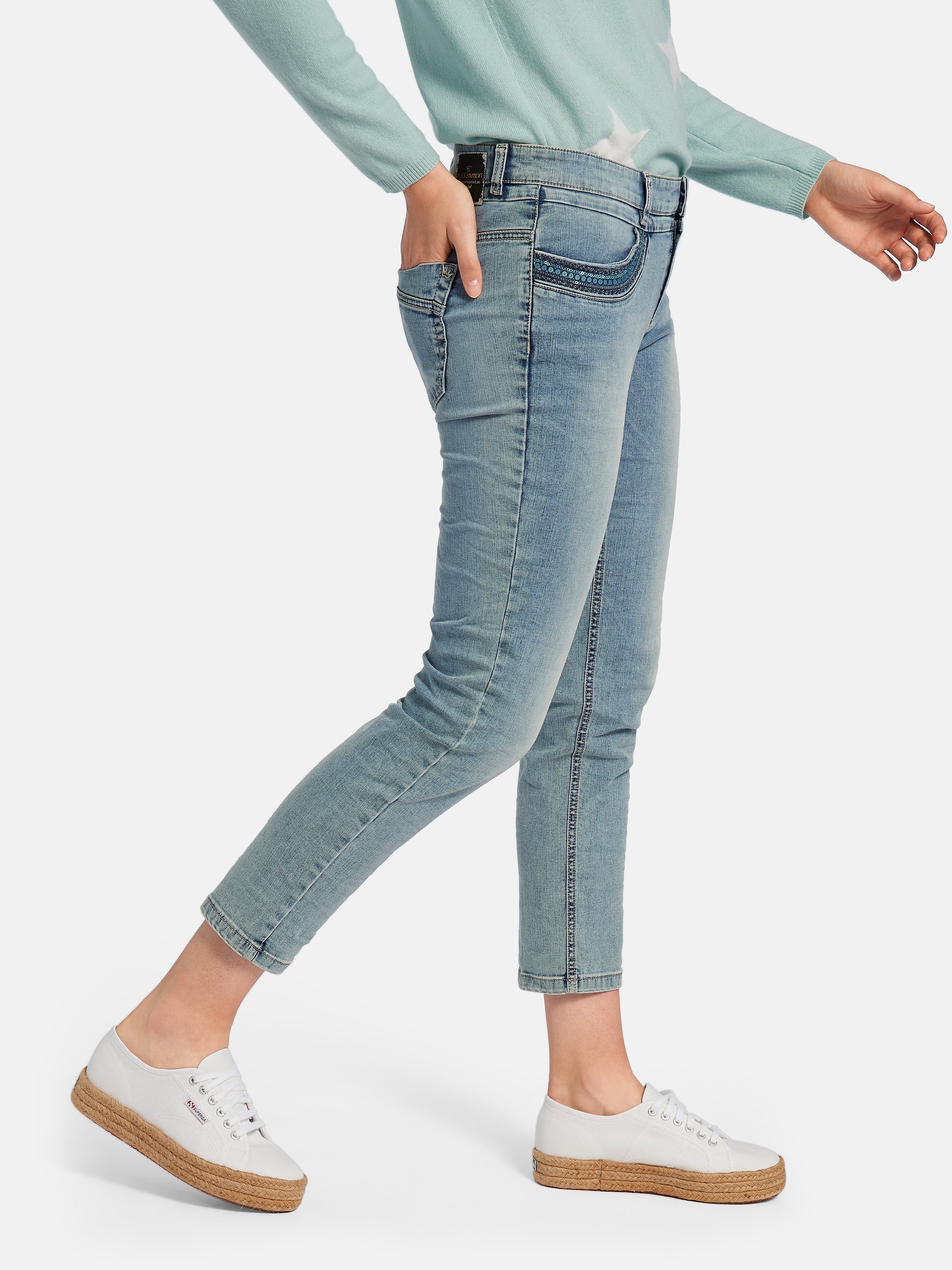 Knöchellange Jeans Modell Grace