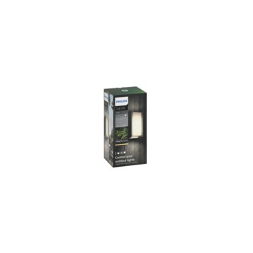 Philips Hue muurlamp Turaco antraciet - warmwit licht 9W