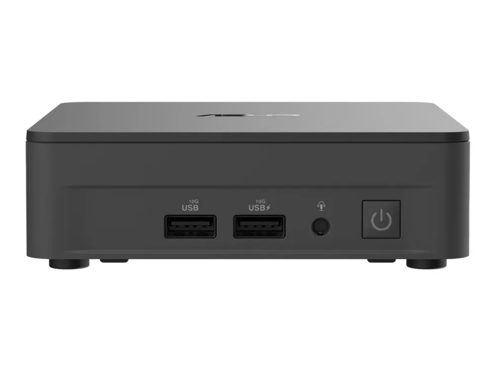 ASUS NUC 13 Pro Slim Kit RNUC13L5KI300000I - Barebone - mini PC 1 x Core i3 i3-1315UE / op til 4.5 GHz - RAM 0 GB - Intel Iris Xe Graphics - Bluetooth 5.3, IEEE 802.11ax (Wi-Fi 6E), Gigabit Ethernet, 2.5 Gigabit Ethernet - sort