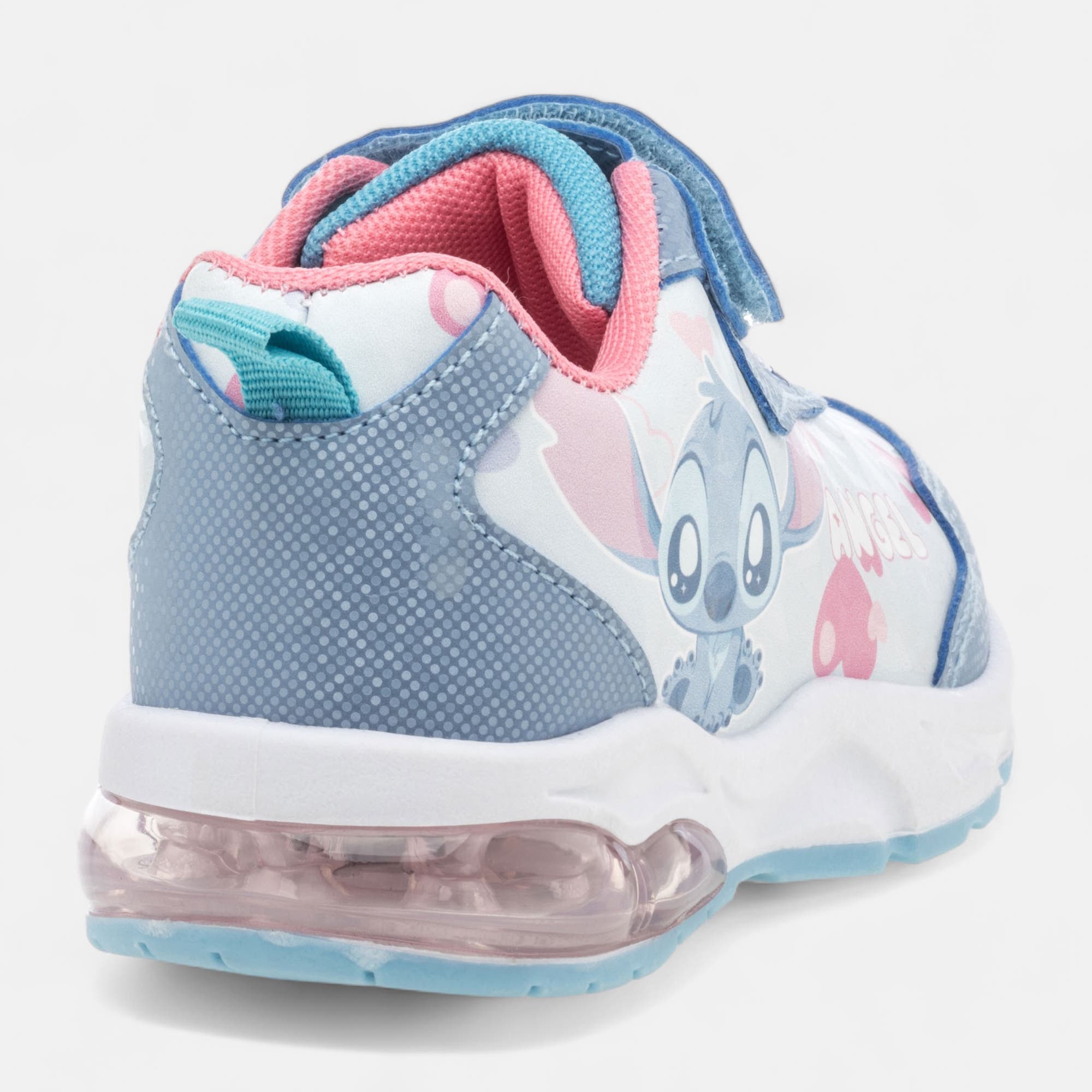 Baskets Fille bleu
