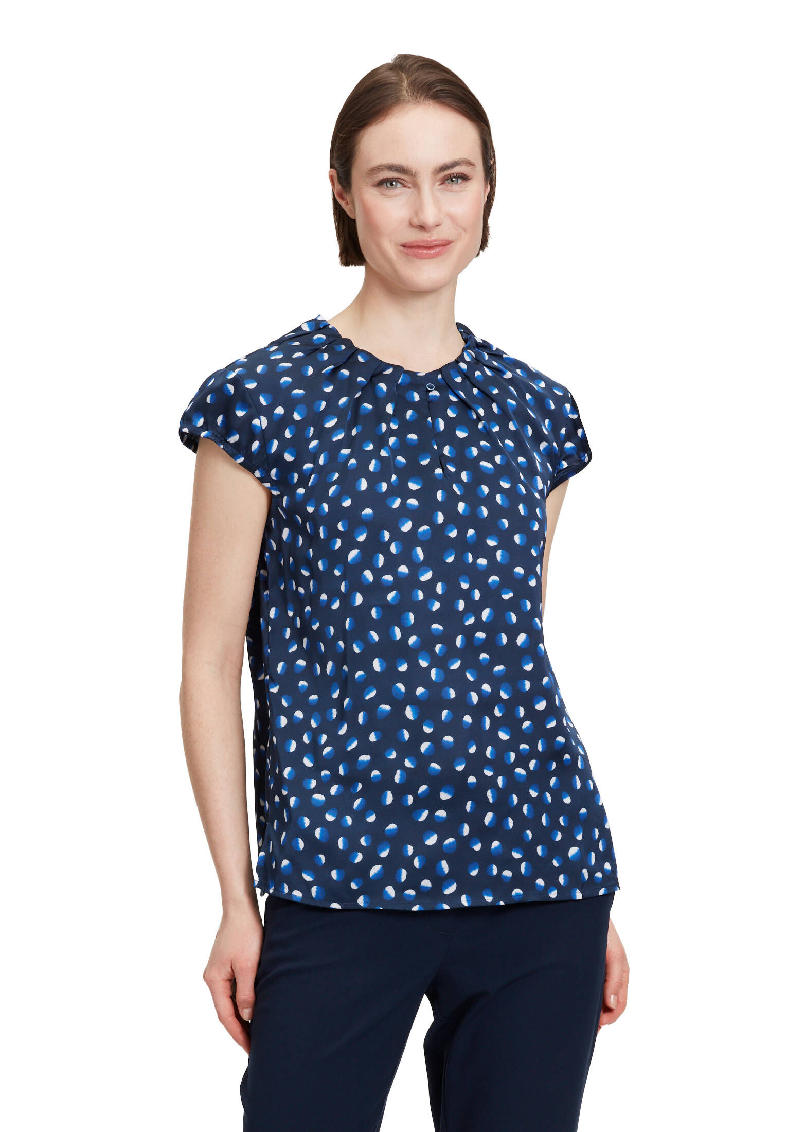Betty & Co| Damen Schlupfbluse kurzarm