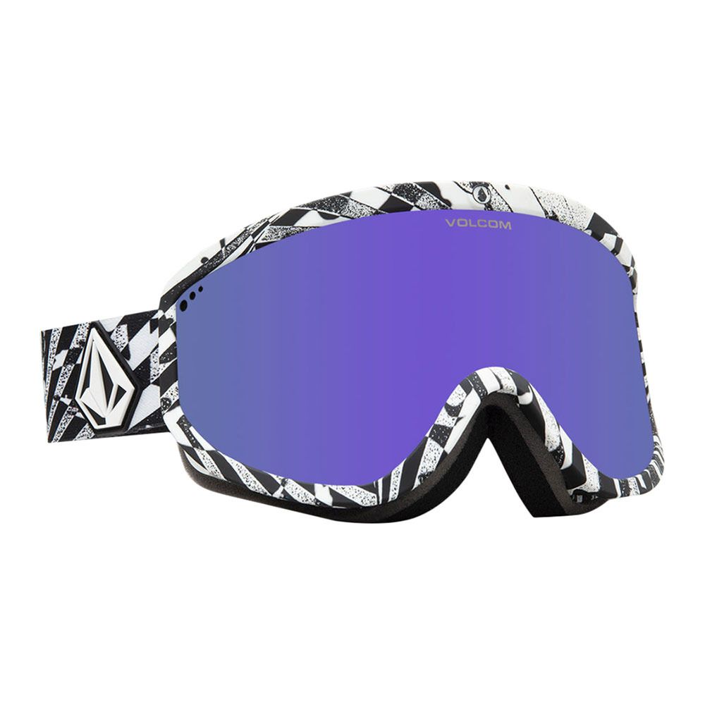 Volcom FOOTPRINTS - Masque ski Homme op art/purple chrome