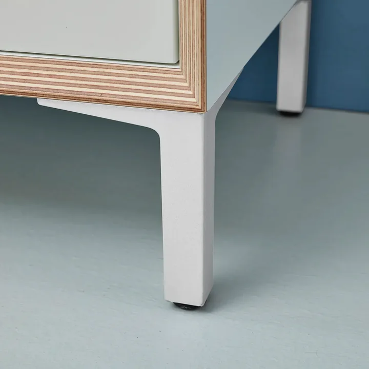 Müller Small Living - Vertiko Füsse, höhenverstellbar, schwarz (4er Set)