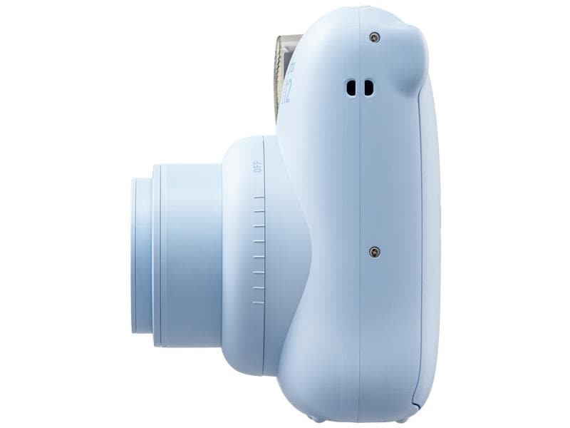 Fujifilm Fotokamera Instax Mini 12 Blau Sofortbildkamera mit Blitz und Selfie-Modus