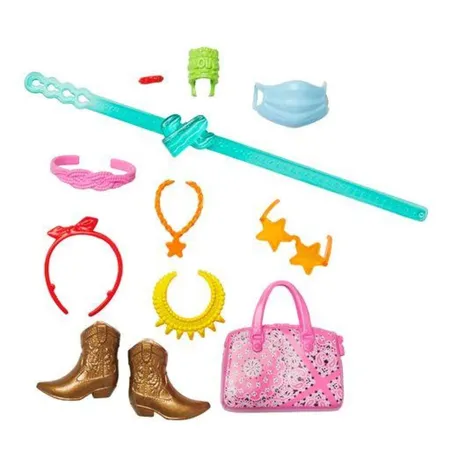 Barbie Fashions Zubehörsortiment, 1 Set, 7-fach sortiert