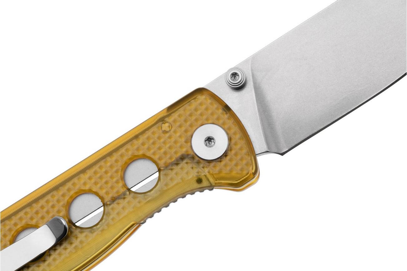 QSP Knife Canary Folder QS150-J1 Satin, Ultem, zakmes
